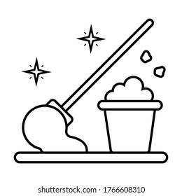sanitary vector thin line icon