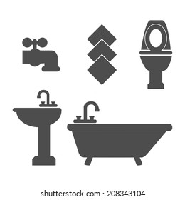 Sanitary Ware Vector illustration
