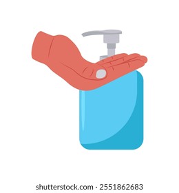 Sanitation Flat Icon, Vector illustration