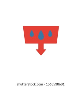 Sanitation icon. Simple flat element from community collection. Creative sanitation icon for templates, software and apps.