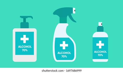 Sanitation icons set. Isometric set of sanitation vector icons for web design isolated on white background