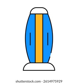 sanitation room line icon vector. sanitation room sign. isolated symbol illustration