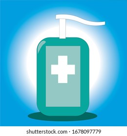 sanitazer hands suitable for use to clean bacteria, germs and viruses, especially virus corona which is currently being played