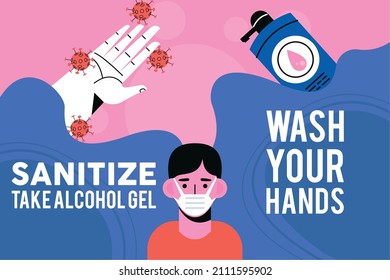 sanitize take alcohol gel new normal