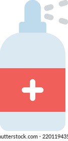 sanitizer bottle Vector illustration on a transparent background.Premium quality symbols.Stroke vector icon for concept and graphic design.