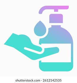 Sanitizer Icon Element For Design