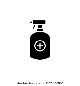Sanitizer icon vector illustration logo template for many purpose. Isolated on white background.
