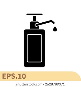 sanitizer icons  symbol vector elements for infographic web