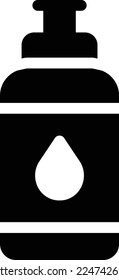 sanitizer  Vector illustration on a transparent background. Premium quality symmbols. Glyphs vector icons for concept and graphic design. 
