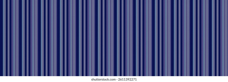 Sanjabi fabric pattern textile, attire lines seamless vector. Sovering stripe vertical texture background in blue and light gray colors palette.