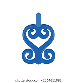 The Sankofa, African Symbols Illustration