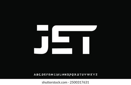 Sans serif tipografía Vector tipográfico. Moderno y elegante juego de personajes. Alfabeto creativo tipografía simple. Estilo de tipo de letra digital.