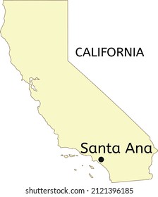 456 Santa ana map Images, Stock Photos & Vectors | Shutterstock