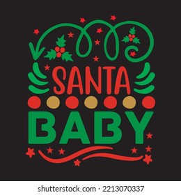 Santa Baby svg design file