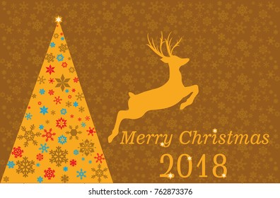 santa, beauty products, snow background, snowflakes, stars, retro design, style, graphic design, christmas pattern, christmas decoration, christmas, white deer silhouette, white, blue background, deer
