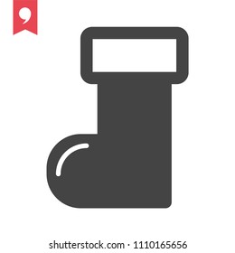 santa boots icon