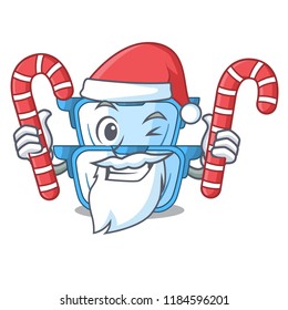 Santa with candy cartoon double boiler for the cake steaming