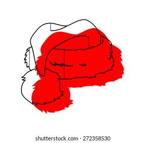 Santa Cap Clipart