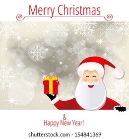Santa Card - Illustration