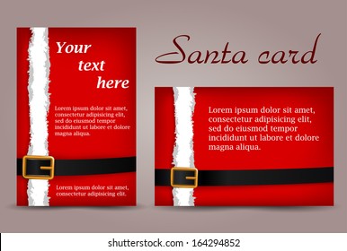 Santa cards