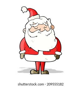 santa cartoon