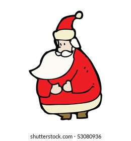 Santa cartoon