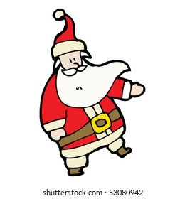 Caricatura de Santa