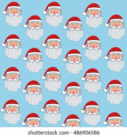 Santa cartoon of Christmas season design