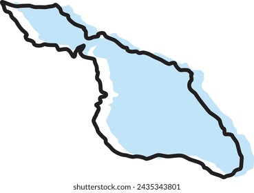 santa catalina island map, santa catalina island vector, santa catalina island outline, santa catalina island
