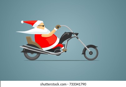 Santa Chopper Bike Ride