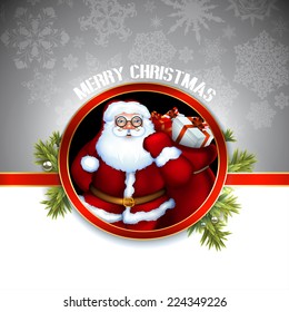 Santa christmas design