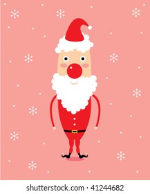 santa christmas greeting