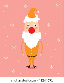 santa christmas greeting
