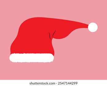 santa Christmas  hats icon vector.