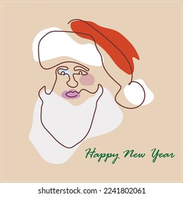 Santa Claus
 abstract. Vector illustration