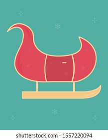 Santa Claus attributes for new year's holidays