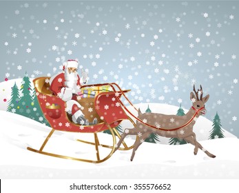 Santa Claus Background