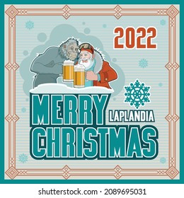 Santa Claus and Big Foot