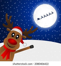 Santa claus brought christmas presents 