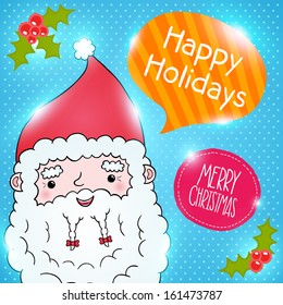Santa Claus card