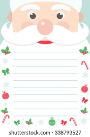 santa claus card