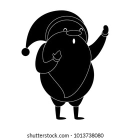 Santa claus cartoon