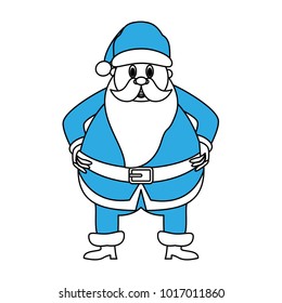 Santa claus cartoon