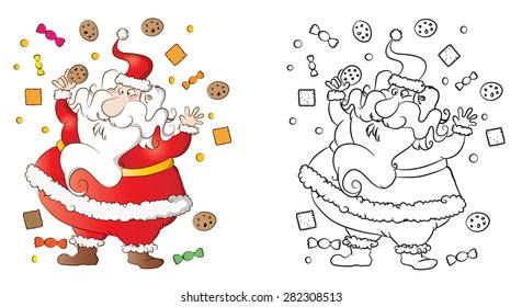 Santa Claus cartoon
