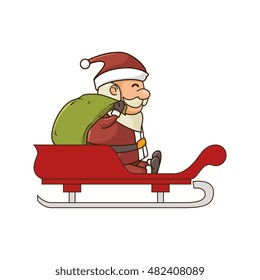 santa claus cartoon