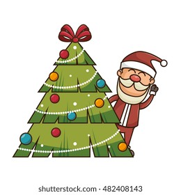 santa claus cartoon