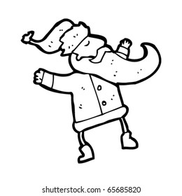 santa claus cartoon