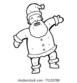 santa claus cartoon
