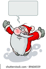 Santa Claus Cartoon.