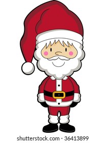 Santa Claus Cartoon Character